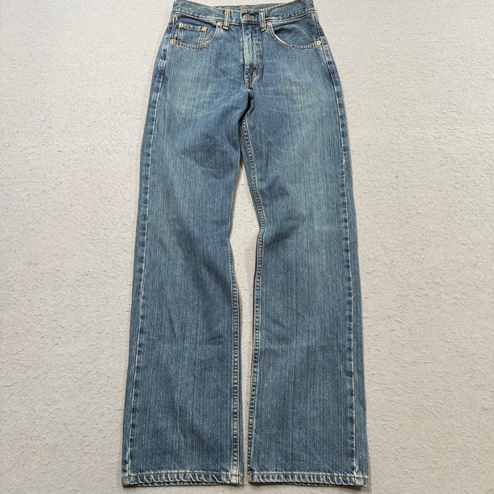 Vintage 90s Levi's 512 Jeans Women's 27x32 Blue Denim Slim Fit Bootcut High Rise